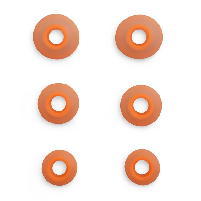 Alt view image 4 of 7 - Endurance Peak 4 - Cancelling Sport Earbuds - White Adaptive Noise Cancelling with Smart Ambient, IP68 water and dust proof, Secure fit with TwistLock design