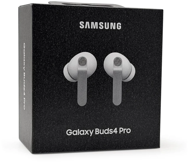 Main image of Galaxy Buds 4 Pro Ai Advanced 2 Way Speakers Wireless Bluetooth 6.1 Noise Cancelling Real-Time Interpreter Redesigned Comfort Fit Version Latino Americana (White SM-R640NZWALTA)