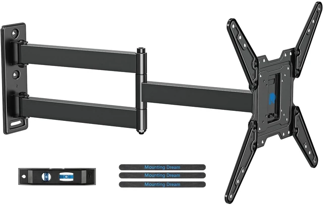 Main image of Long Arm TV Wall Mount for Most 26-65 Inch TVs Full Motion 30 Long Extension TV Mount Swivel and Tilt, Full Motion Wall Mount TV Bracket Fit Max VESA 400x400mm,Up to 99 lbs, MD2286-M