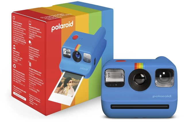 Main image of Go Generation 2 - Mini Instant Film Camera - Blue (9147) - Only Compatible with Go Film