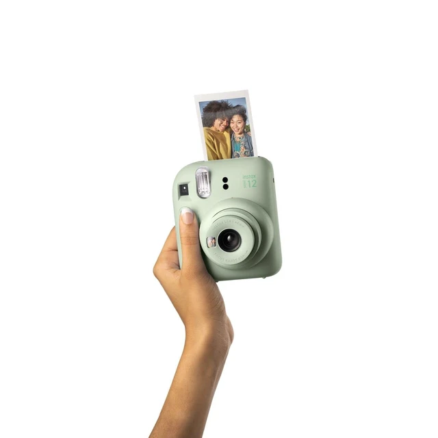 Alt view image 7 of 7 - Instax Mini 12 Instant Camera Bundle with Instax Mini Instant Film Value Pack (60 Sheets) with Accessories Including Protective Case, Strap, Photo Album (Mint Green)