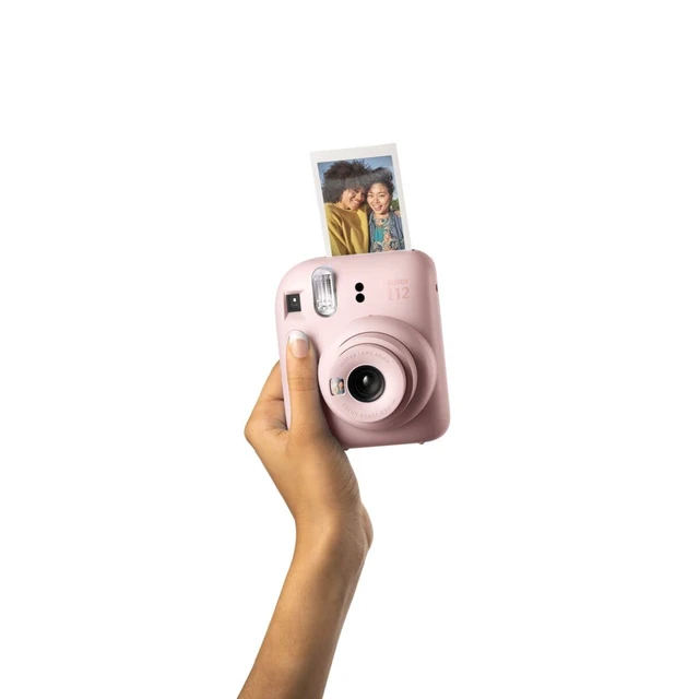 Alt view image 7 of 7 - Instax Mini 12 Instant Camera Bundle with Instax Mini Instant Film Value Pack (60 Sheets) with Accessories Including Protective Case, Strap, Photo Album (Blosssom Pink)