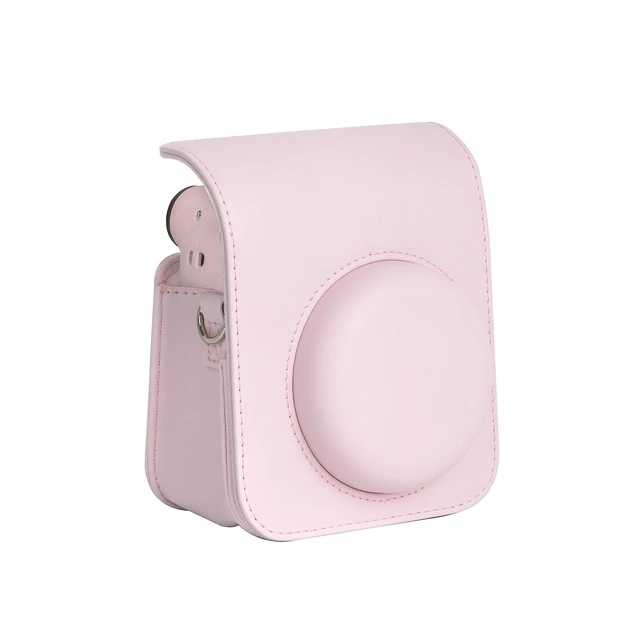 Alt view image 4 of 7 - Instax Mini 12 Instant Film Camera Blossom Pink, Instax Mini Twin Pack Instant Film 20 Prints, Prtotective Case, Gift Bundle