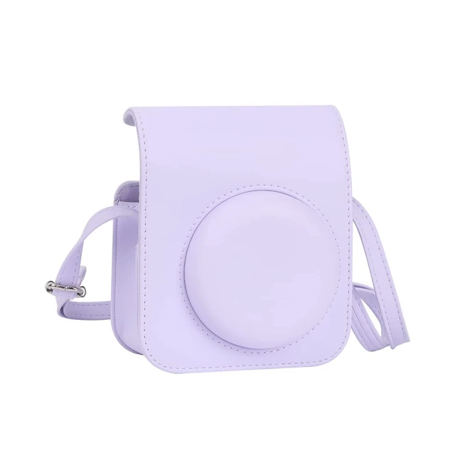 Alt view image 4 of 7 - Instax Mini 12 Instant Film Camera Lilac Purple, Instax Mini Twin Pack Instant Film 20 Sheets, Case, Accessory Bundle