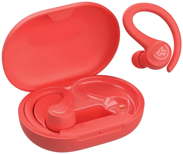 Main image of Go Sport+, True Wireless Workout Earbuds, Bluetooth Sport Earbuds, Clear Calling, Coral