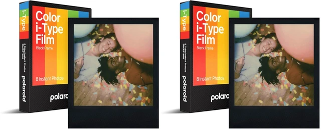 Main image of Color Film for I-Type, Black Frame Edition (6019) (Pack of 2)