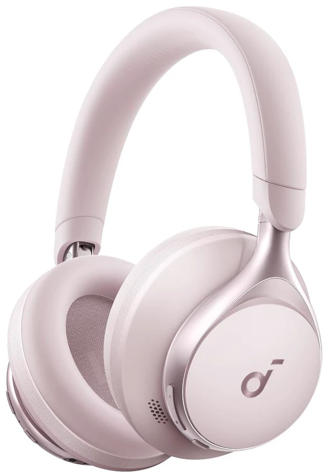 Main image of Anker Space One ANC Over-Ear Headphones, Voice Reduction Active Noise Cancelling, Comfortable Fit, Bluetooth, 40H ANC Playtime, App Control, LDAC Hi-Res, 3 Mics with AI, Travel-Ready