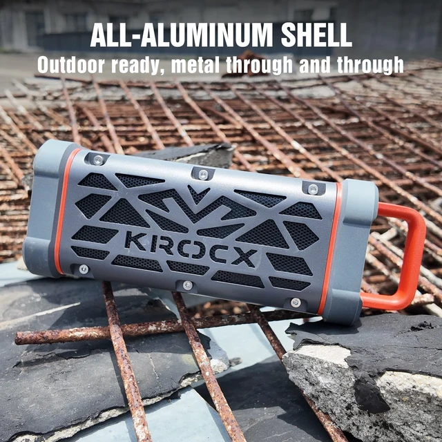 Alt view image 2 of 7 - TRAVOR Rugged Magnetic Bluetooth Speaker for Golf Cart & Outdoor All-Aluminum Body with Magnetic Mount Built for Golf Carts, RVs, Boats, IP68 Waterproof, 25H Playtime for Camping, Jobsite