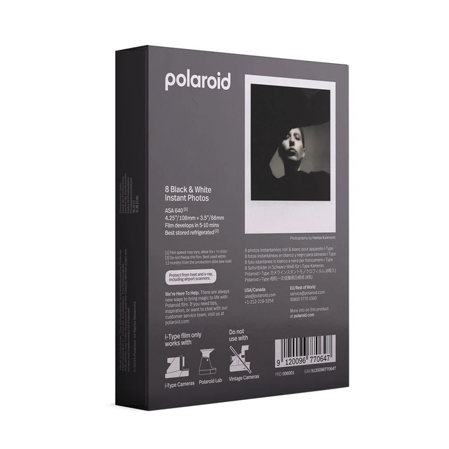 Alt view image 3 of 7 - B&W Film for I-Type (6001) (Pack of 2)