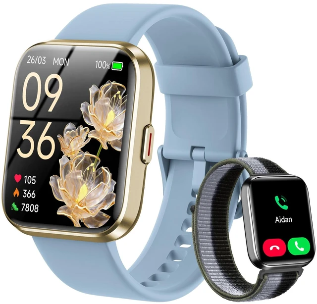 Main image of Smart Watch (Android & iPhones), 1.83" HD Alexa Built-in Smart Wacthes for Women Men With Heart Rate Monitor, Sleep/Step Tracker, 120+ Sport Modes Fitness Watch for Women, IP68 Waterproof Sport Watch