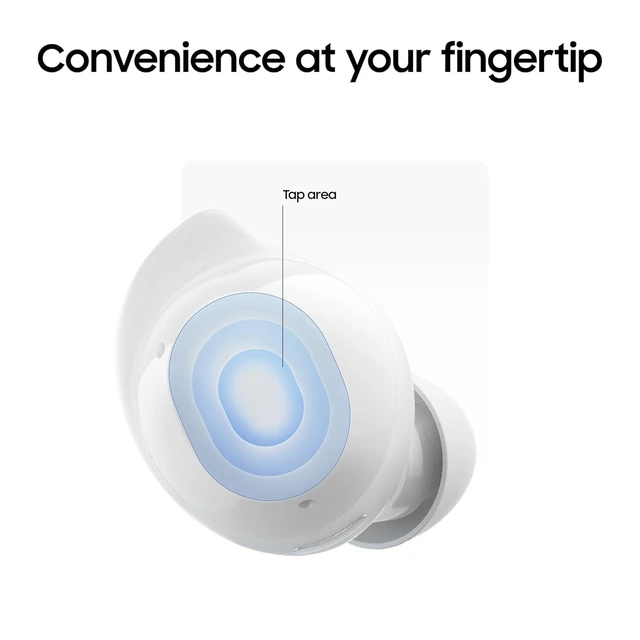 Alt view image 6 of 7 - Galaxy Buds Core SM-R410 (2025) Latin American Stock Bluetooth 5.4 Active Noise Cancelation up to 35h Continuous Music Playblack - (White)