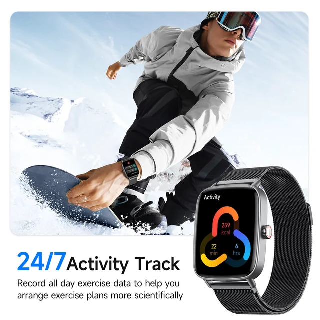Alt view image 5 of 7 - Smart Watch for Women, 1.85" HD Smartwatch Answer/Make Calls