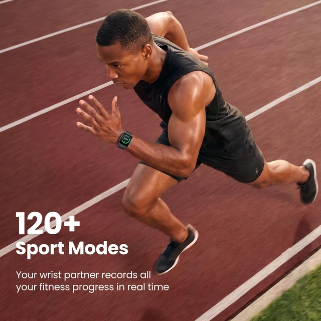 Alt view image 5 of 7 - Smart Watch for Women Men, Health and Fitness Watch for iPhone/Android, Make Call and Message Notice, 24/7 Heart Rate/Sleep/SpO2 Tracker, 1.85" HD Smartwatch with 120 Sport Modes, IP68 Waterproof