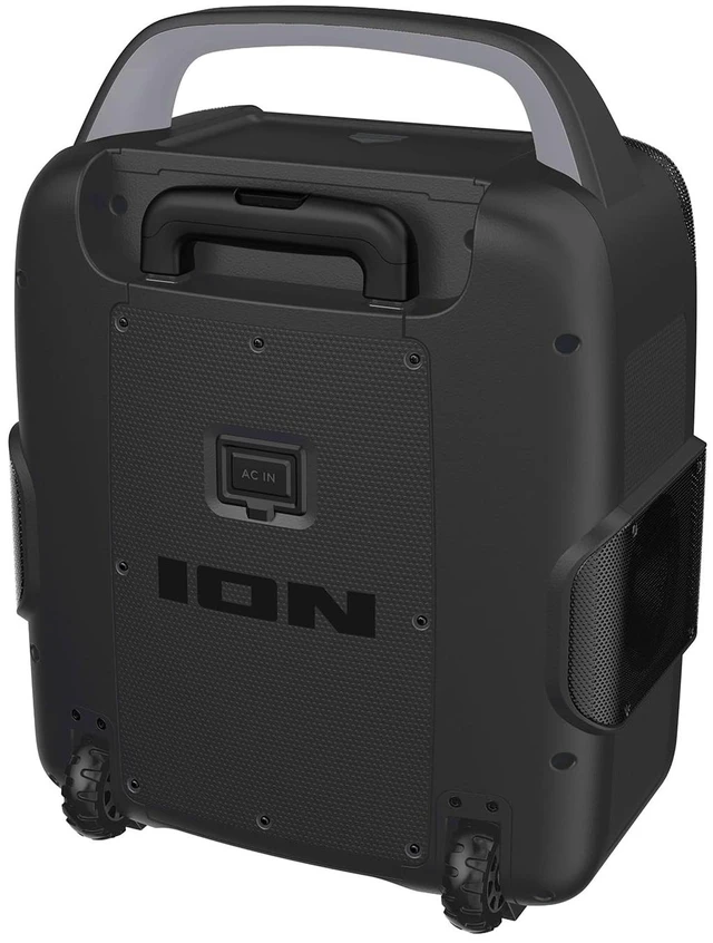 Alt view image 7 of 7 - Sport 320 200W Bluetooth Outdoor Speaker with Wheels 320 Degree Sound, Water-Resistant, Rechargeable Battery, USB Charging, Stereo Linking, Bass Boost, App Control, for Parties