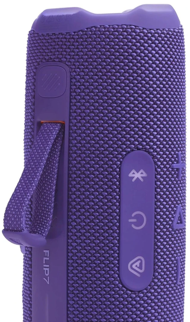 Alt view image 4 of 7 - Flip 7 Portable Bluetooth Speaker, IP68 Waterproof, Dustproof, Drop-Proof, PushLock System, AI Sound Boost, 16H Battery, Megen Hardshel Protection Case (Purple)