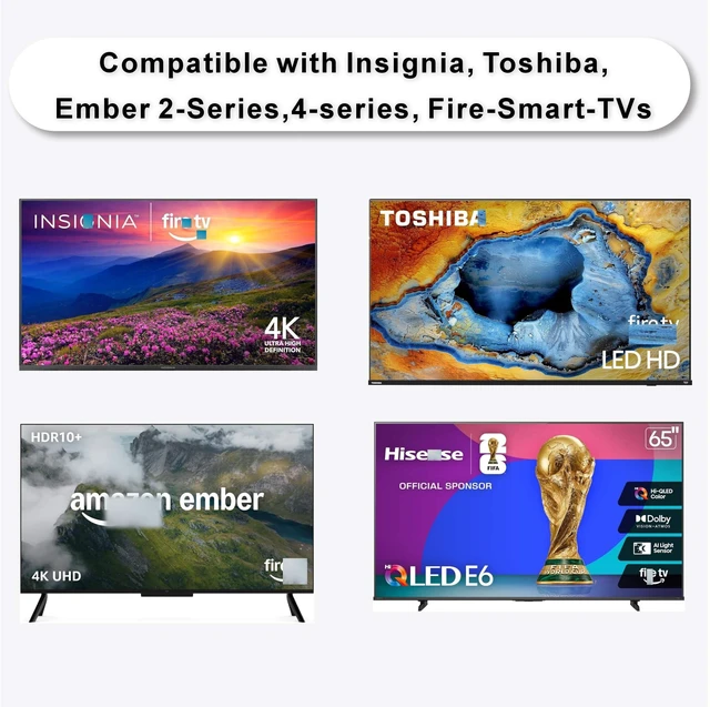 Alt view image 3 of 7 - Replacement for Fire Stick Remote, Fire TV Stick Remote Select/Plus/Max/HD | Universal, Alexa Voice Control, Youtube Button, Amazon FireStick, Cube, Easy Pairing