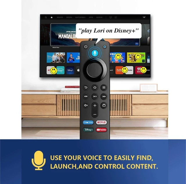 Alt view image 5 of 7 - Replacement for Fire Stick Remote, Fire TV Stick Remote Select/Plus/Max/HD | Universal, Alexa Voice Control, Youtube Button, Amazon FireStick, Cube, Easy Pairing
