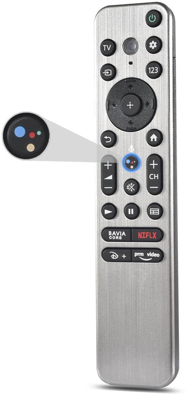 Main image of Replacement for Sony Voice Remote Control,for All 2019-2026 Sony Bravia TV for Sony Bravia Google 4K OLED Smart TV Control with Voice,with Bravia Core,NTFLX,Disny+,PRM Video Buttons