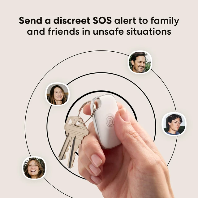 Alt view image 5 of 6 - Tile Pro - Powerful Bluetooth Tracker, Key Finder and Item Locator for Keys, Bags and More. Both iOS and Android Compatible. Phone Finder. 1-Pack (White)