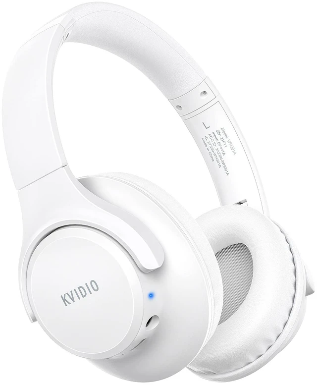 Main image of Bluetooth Headphones Wireless Over Ear Headsets 65H Playtime Deep Bass, HiFi Stereo, Bluetooth 6.0, Microphone, Comfortable Fit, Foldable, Lightweight, Low Latency for Travel Home Office