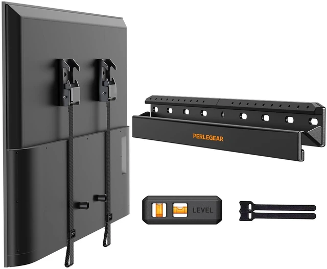 Main image of No Drill TV Wall Mount for Most 24-65 Inch TVs up to 100 lbs Studless TV Mount, Drywall TV Bracket with Max VESA 400x400mm, No Stud, Easy Install, Low Profile