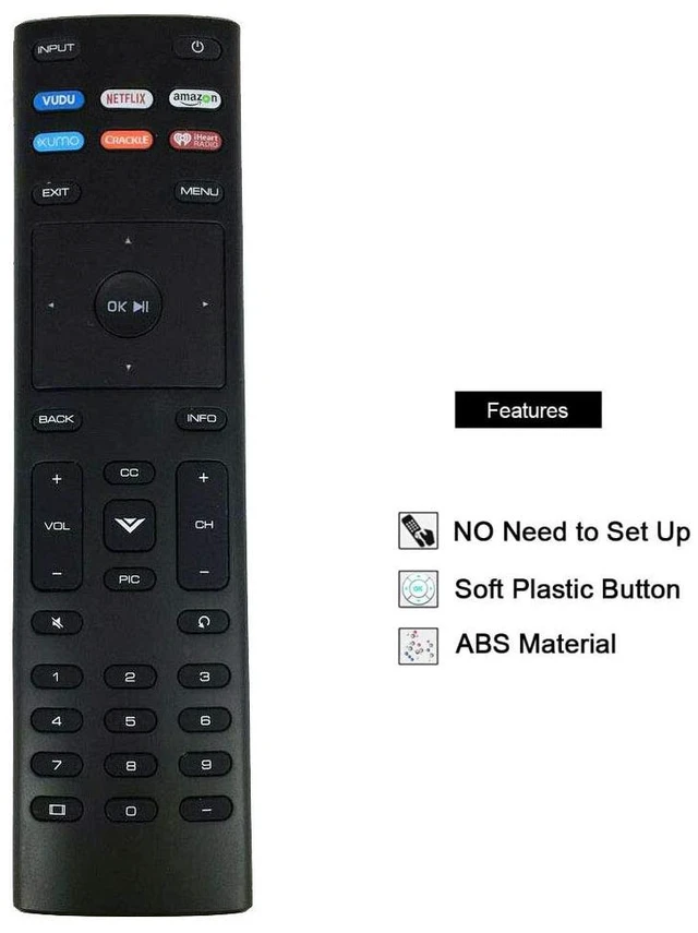 Alt view image 3 of 4 - Universal Replacement Remote Control for VIZIO D, M, P, V Series Smart TV Compatible with Vizio Smart TV 2015-2024 Models,easy to operate and use