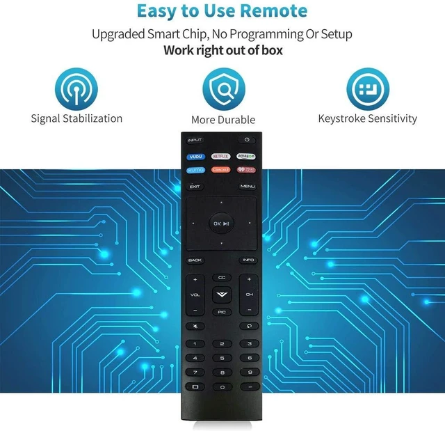 Alt view image 4 of 4 - Universal Replacement Remote Control for VIZIO D, M, P, V Series Smart TV Compatible with Vizio Smart TV 2015-2024 Models,easy to operate and use