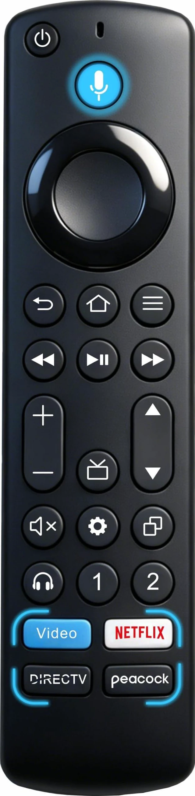 Main image of Replacement Remote Compatbile with Toshiba TV Remote, 2026-2020 Updated, Premium, Pro, Universal for Insignia, Hisense, TCL Smart TV Remote
