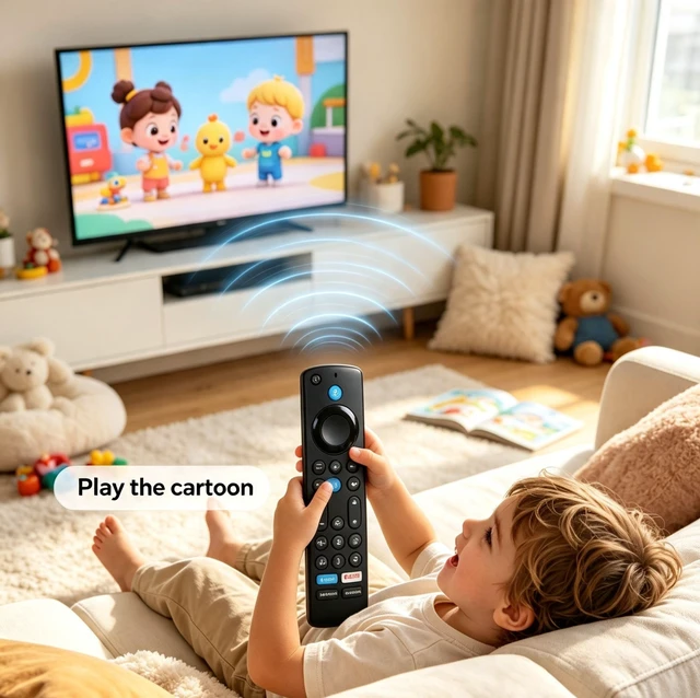 Alt view image 3 of 5 - Replacement Remote Compatbile with Toshiba TV Remote, 2026-2020 Updated, Premium, Pro, Universal for Insignia, Hisense, TCL Smart TV Remote