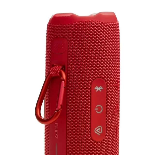 Alt view image 6 of 7 - Flip 7 Portable Bluetooth Speaker, IP68 Waterproof, Dustproof, Drop-Proof, PushLock System, AI Sound Boost, 16H Battery, Megen Hardshel Protection Case (Red)
