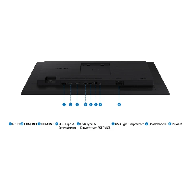 Alt view image 3 of 7 - 24 (S40GD) Borderless Business Monitor with IPS Panel 100Hz Refresh Rate, Eye Saver Mode, Ergonomic Design, Game Picture Mode, LS24D408GANXGO