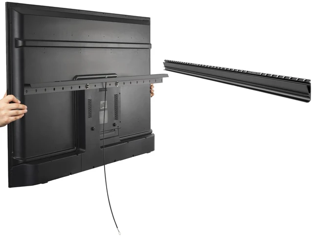 Main image of Studless TV Wall Mount, Alloy Steel, Hold 200 Lbs,43 to 120Inch TVs No Drill, No Stud Drywall Install, All Hardware Included,Level, Max VESA900x600mm,Renter Friendly, Low Profile Bracket Hanger