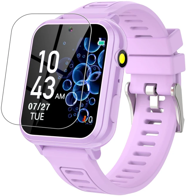 Main image of Kids Smart Watch Girls Gifts for Age 5-12 39 Puzzle Games HD Touch Screen Watches with Video Camera Music Player Pedometer Flashlight 12/24 hr Birthday Gift 6 7 8 Year Old Girls