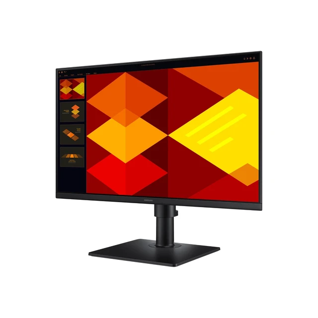 Alt view image 6 of 7 - 24 (S40GD) Borderless Business Monitor with IPS Panel 100Hz Refresh Rate, Eye Saver Mode, Ergonomic Design, Game Picture Mode, LS24D408GANXGO
