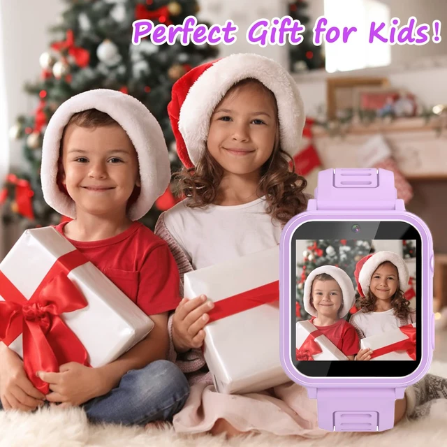 Alt view image 7 of 7 - Kids Smart Watch Girls Gifts for Age 5-12 39 Puzzle Games HD Touch Screen Watches with Video Camera Music Player Pedometer Flashlight 12/24 hr Birthday Gift 6 7 8 Year Old Girls