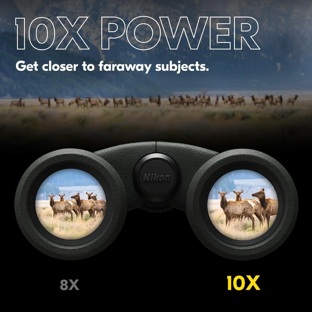 Alt view image 6 of 7 - PROSTAFF P3 10x30 Binocular Waterproof, fogproof, rubber-armored compact Binocular, wide field of view & long eye relief Official USA Model