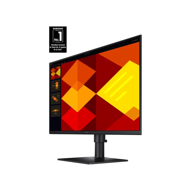 Alt view image 2 of 7 - 27 (S40GD) Borderless Business Monitor with IPS Panel 100Hz Refresh Rate, Eye Saver Mode, Ergonomic Design, Game Picture Mode, LS27D408GANXGO