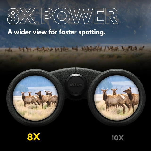 Alt view image 6 of 7 - PROSTAFF P3 8x42 Binocular Waterproof, fogproof, rubber-armored Full-Size Binocular, wide field of view & long eye relief Official USA Model