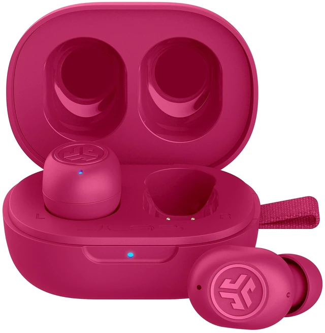 Main image of JBuds Mini True Wireless Earbuds, Bluetooth multipoint, hot Pink