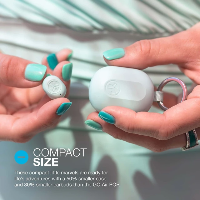 Alt view image 2 of 6 - JBuds Mini True Wireless Earbuds, Bluetooth multipoint, Mint