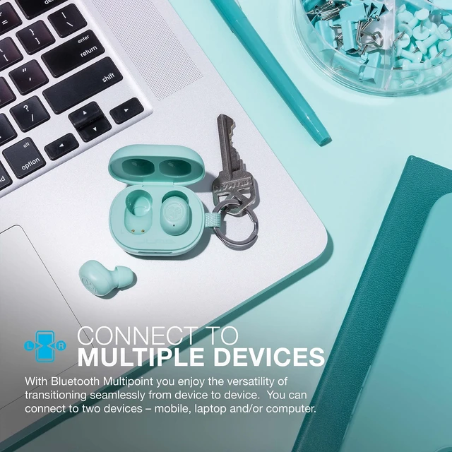 Alt view image 3 of 6 - JBuds Mini True Wireless Earbuds, Bluetooth multipoint, Mint
