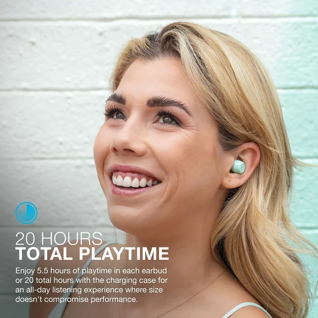 Alt view image 4 of 6 - JBuds Mini True Wireless Earbuds, Bluetooth multipoint, Mint