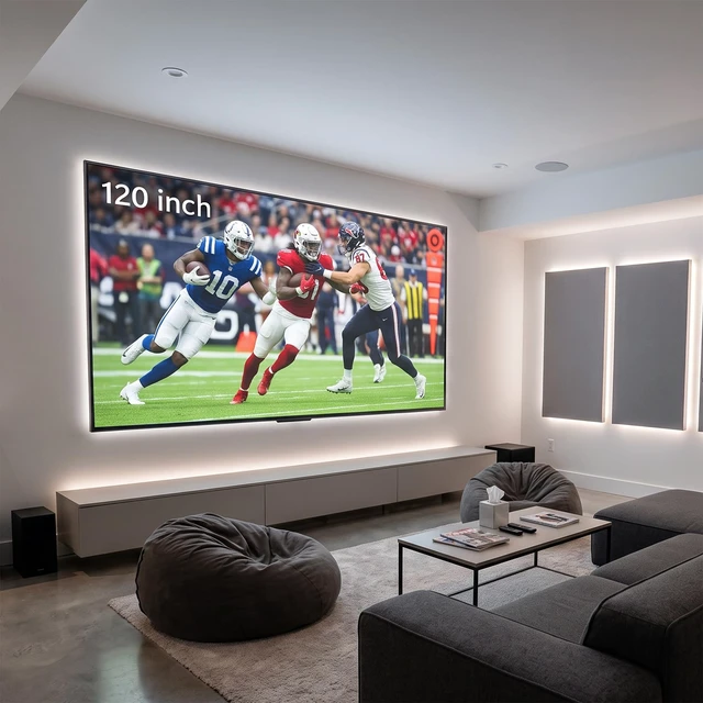 Alt view image 2 of 7 - Black Corner TV Wall Mount for 75-120 in Flat Screens, MOUNT-CR120C Sturdy Steel Dual Arm Design, Full Motion TV Mount for LCD LED Plasma Flat Screens, VESA up to 1000x600, Holds 275 lbs