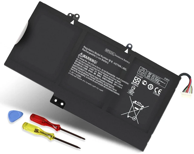 Main image of 43Wh NP03XL 761230-005 Battery for HP Envy X360 15-U011DX 15-U010DX 15-U110DX 15T-U100 15T-U200 15T-U300 15-U111DX 15-U483CL 15-U493CL Pavilion X360 13-A010DX 13-A012DX 13-A013CL NPO3XL 11.4V