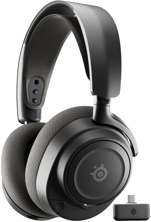 Main image of Arctis Nova 7 Wireless Gen 2 Gaming Headset - Real-Time App Control, 50+ HR Play, Neodymium Drivers, Mix 2.4GHz/Bluetooth, PC, PS5, PS4, Switch 1/2, Mobile - Black