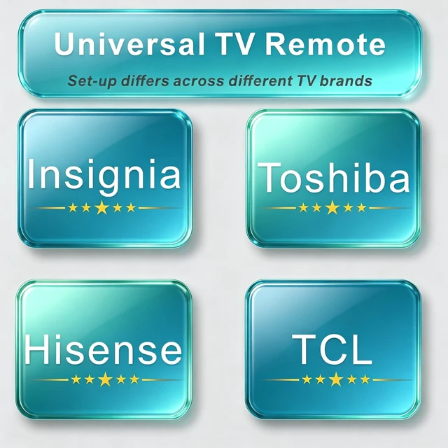 Alt view image 2 of 7 - Replacement for Insignia TV Remote, Insignia Fire TV Remote 2026-2020, Universal for Toshiba Hisense TCL Ember Fire Smart TV, Remote Finder, Smooth feel, Premium