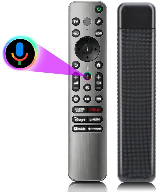 Alt view image 2 of 7 - Replacement for Sony TV Remote, for Sony Bravia Google 4K LED OLED Smart TV Control with Voice & Backlit