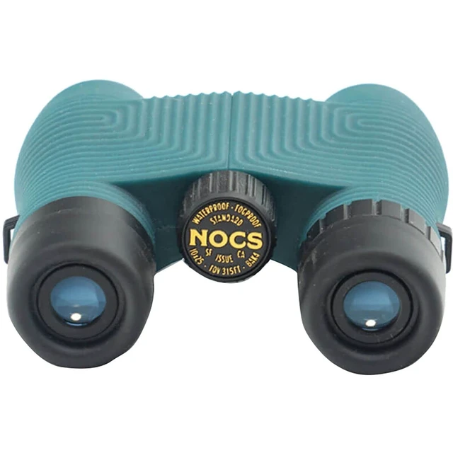 Alt view image 2 of 6 - Standard Issue 10x25 Waterproof Binoculars Lightweight, Compact, 10x Magnification, Wide View, Multi-Coated Lenses for Bird Watching, Hiking, Camping, and Outdoor Activities - Blue