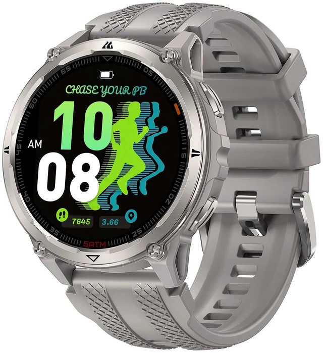 Main image of ORB 2 Rugged Smart Watch, 5 ATM & IP69 Waterproof, Dual-Band GPS 16-Day Battery, 1.43" AMOLED Military-Grade Smartwatch, 170+ Sport Modes, LED Flashlight, Health Monitor for Android & iPhone