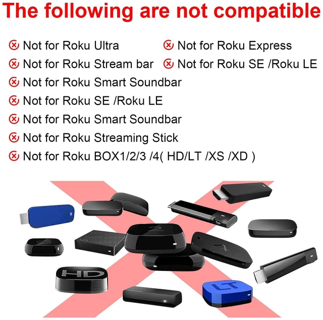 Alt view image 6 of 7 - 2 Pack Remote for Roku TV & Cover for Roku TV Only (Green & Blue) Compatible with TCL Roku/Onn Roku/Hisense Roku/Philips Roku TV Remote